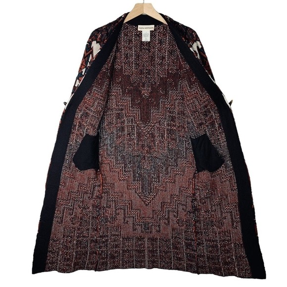 Mara Hoffman Bolnisi Rug Sweater Coat Womens XS $495 ASO Zoe of This Is Us - Picture 14 of 16